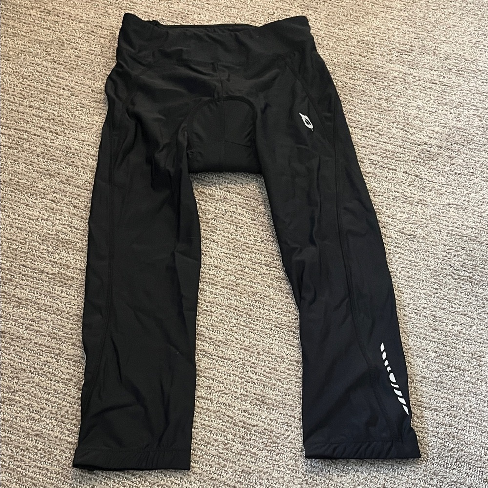 Baleaf Black Cycling Pants with Zipper Pocket
